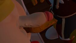 1boy 1futa 2_tails 3d 3d_animation 5_fingers 5_toes anal anal_sex animated anthro anthro_penetrated anus ass balls big_ass big_balls blowjob blowjob_face blue_eyes cowgirl_position crossover cum cum_in_ass cum_inside cumshot dominant dominant_futa ejaculation face_fucking footjob fox full-package_futa furry futa_on_male futadom futanari hat indoors indoors_sex interspecies kabalmystic_(style) longer_than_30_seconds male male/futa male_anthro male_penetrated malesub miles_prower mobian_(species) mona_(warioware) no_sound open_jacket oral oral_penetration oral_sex orange-haired_futa orange_fur orange_hair pizza_delivery pussy rough_sex sega shorter_than_one_minute silvertilver silvertilver_(4lifebunger) sonic_(series) sonic_the_hedgehog_(series) stand_and_carry_position standing standing_sex suspended_congress tagme tails tails_the_fox thick_thighs video warioware
