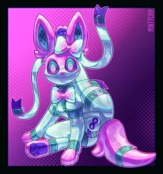 eeveelution from nintendo by krita (artwork)