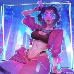 psylocke from marvel by poposhirat