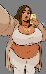 1girls armenian bbw big_belly_girl big_breasts brown_hair dutch epic_games fanart fortnite fortnite:_battle_royale fortnite_fanart fortnite_girls girl jasmine29161093 jazzanna kardashian kim_kardashian kim_kardashian_(fortnite) massive_breasts scottish