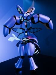 3d_(artwork) antennae_(anatomy) anthro arthropod_abdomen back_wings blender_(artwork) blender_cycles_(artwork) bluescreen bodily_fluids colored_cum cum decapitation destruction digital_media_(artwork) electricity erection error error_message generation_7_pokemon genital_fluids genitals glitch glowing_abdomen hi_res holding_head looking_pleasured lurantis machine malfunction mantis masochism mechabare mechadove metallic_body mouthless nintendo orgasm penis pokemon pokemon_(species) purple_body robogore robolurantis_(mechadove) robot robot_anthro robot_gore severed_body_part severed_head simple_background solo unusual_bodily_fluids unusual_cum unusual_genital_fluids wings wire