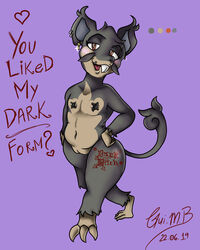 1girls 2019 3_fingers 3_toes alolan_rattata anthro anthrofied armpits ass belly big_ass big_ears big_eyes black_fur blush bottom_heavy brown_eyes buckteeth cat_pink chubby claws covered_nipples cross dated earrings eyelashes feet female female_only flat_chest furry half-closed_eyes hands_on_hips heart lip_piercing model_sheet navel navel_piercing nintendo nipples nude original_character pasties paws pierced_ears piercings pokemon pokemon_sm pose purple_background pussy rattata rodent small_breasts smile solo source_request spoken_heart standing tail tattoo teeth text thick_thighs video_games watermark wide_hips