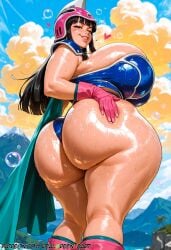 chichi from dragon ball by realgreenheart