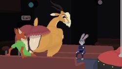 2d 2d_animation animated anthro anthro_on_anthro anthro_penetrated anthro_penetrating anthro_penetrating_anthro anus ass being_watched bouncing_ass bouncing_butt bovid breasts casual casual_free_use casual_nudity casual_sex clothing cuckquean dialogue disney equine_pussy exhibitionism female female_on_top female_penetrated fox funny gazelle gazelle_(zootopia) gif gigantic_ass gigantic_butt hooves horns huge_ass interspecies judy_hopps large_ass large_breasts large_butt larger_female male male/female male_penetrating male_penetrating_female nick_wilde partially_clothed pixel_animation pixel_art public public_sex puffy_anus pussy reverse_cowgirl_position shoestrang size_difference skirt skirt_up smaller_male strip_club thick_ass thick_thighs vaginal_penetration watching zoothen zootopia