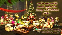 3d 3d_(artwork) accipitrid accipitriform afrosoricid albatross alcohol alcohol_bottle alcohol_consumption alternate_costume amy_rose anthro ass avian badnik balls bat beverage big_balls big_breasts big_butt bird blaze_the_cat breasts canid canine canis chameleon champagne christmas christmas_clothing christmas_decorations christmas_headwear christmas_tree clothing container crocodile crocodilian cup dick_in_a_box domestic_cat dress drinking drinking_glass e-123_omega e-series echidna espio_the_chameleon eulipotyphlan felid feline felis female food footwear furniture genitals gesture glass glass_container glass_cup group hat head_tuft headgear headwear hedgehog high_heels hirundinid holidays huge_balls huge_breasts huge_butt idw_publishing jet_the_hawk jingle_belle_amy keyboard_instrument knuckles_the_echidna lagomorph leash lemur leporid lizard machine male mammal monotreme musical_instrument narration nipple_outline on_sofa oscine passerine penis_awe piano plant primate procellariiform rabbit reptile ring-tailed_lemur robot rocketspuff rouge_the_bat santa_hat scalie sega shadow_the_hedgehog shoes silver_the_hedgehog sitting sitting_on_sofa sofa sonic_(series) sonic_riders sonic_the_hedgehog sonic_the_hedgehog_(comics) sonic_the_hedgehog_(idw) sonic_the_hedgehog_(series) standing storm_the_albatross strepsirrhine surge_the_tenrec swallow_(bird) talking_to_another tangle_the_lemur tenrec text thick_thighs tree tuft vanilla_the_rabbit vector_the_crocodile wave_the_swallow whisper_the_wolf wine wine_glass wolf