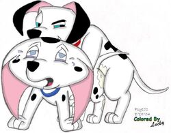 101_dalmatians cadpig canine disney dog female feral fur lucky_(101_dalmatians) male mammal straight tagme