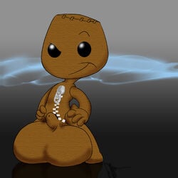 1boy littlebigplanet male_only sackboy tagme