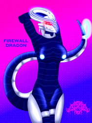 2019 absurd_res anthro female firewall_dragon hi_res konami m-47 solo yu-gi-oh!