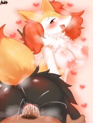 braixen from nintendo by wonkake