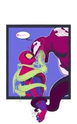 1boy 1girls alien alien_humanoid big_ass big_breasts big_thighs breasts curvaceous curvy curvy_figure digital_media_(artwork) female hero heroine hips hourglass_figure huge_thighs humanoid large_thighs light-skinned_female light_skin male male/female marvel marvel_comics mature mature_female mayday_parker mc2 sleepy_raccoon_999 slim_waist spider-girl spider-man_(series) spider-woman spider-woman_(mayday_parker) straight superhero superheroine symbiote thick thick_hips thick_legs thick_thighs thighs venom_(marvel) voluptuous waist wholelottaraccc wide_hips wide_thighs