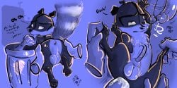 dreamworks dreamworks_animation gay genitals male male_only over_the_hedge paramount_pictures penis raccoon ramsatinga rj_(over_the_hedge) yaoi