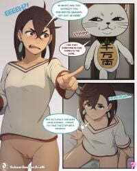 ai_generated ayase_momo colored comic dandadan licai licaidev momo_ayase nude pussy