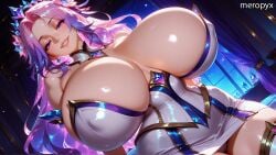 ai_generated big_breasts big_breasts big_thighs breasts breasts breasts_bigger_than_head crystal_rose_seraphine crystal_rose_series female female female_only gigantic_breasts hourglass_figure huge_breasts huge_breasts large_breasts large_tits league_of_legends looking_at_viewer massive_breasts massive_tits meropyx round_breasts seductive seraphine_(league_of_legends) solo solo_female thick_thighs thin_waist voluptuous voluptuous_female wide_hips