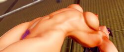3d athletic athletic_female bob_cut brown_body brown_skin busty ecchi_fighties egyptian egyptian_female female female_focus female_only hourglass_figure menat_(street_fighter) nude nude_female nudity short_hair street_fighter street_fighter_v tagme wide_hips