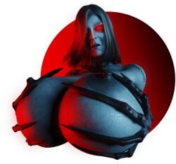 3d big_breasts drakepowers huge_breasts left_4_dead left_4_dead_2 nightmare_waifu the_witch witch_(left_4_dead)