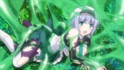 dissolving_clothes isekai_wa_smartphone_to_tomo_ni. linze_silhoueska screencap slime slime_monster