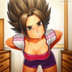 caulifla from dragon ball by crazyfishbones