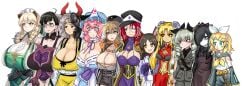 0zempicshitter 6+girls anchovy_(girls_und_panzer) anis_(nikke) breast_chart breasts cattleya crossover female female_only forte_stollen frigga_(last_origin) galaxy_angel girls_und_panzer goddess_of_victory:_nikke kagamine_rin last_origin marvelous_sunday_(umamusume) nijiura_maids ozoi queen's_blade take_your_pick touhou umamusume urumi_ushizaki vocaloid yuyuko_saigyouji