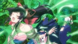 dissolving_clothes isekai_wa_smartphone_to_tomo_ni. kokonoe_yae screencap slime slime_monster