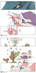 anyuwlof comic dick dubious_consent feral forced lagiacrus male/male mizutsune monster monster_hunter monster_hunter_wilds sex tagme uth_duna
