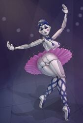 ballora_(fnafsl) dancing pussy robot solo