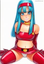 bra (dragon ball) from dragon ball by crazyfishbones