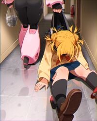 2025 ankle_monitor beer big_ass blonde_hair boku_no_hero_academia bubble_ass bubble_butt caked_up comedic comedy defeated dragged_away dragging fat_ass fire_extinguisher funny hero_outfit_(mha) heroine himiko_toga imminent_sex khyleri large_ass meme my_hero_academia ochako_uraraka ochako_uraraka_(hero_outfit) panties panties_around_one_leg red_panties school_uniform schoolgirl superhero_costume superheroine thick_ass thick_thighs toga_himiko twitter_link twitter_username uraraka_ochako uraraka_ochako_(hero_outfit) wet