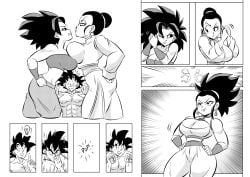 1boy 2girls alien alien/human alien_girl alien_humanoid alien_male big_ass big_breasts breasts bust busty caulifla chest chichi curvaceous curvy curvy_figure digital_media_(artwork) dragon_ball dragon_ball_super dragon_ball_z female funsexydragonball fusion goku hips hourglass_figure huge_ass huge_breasts human human_female husband husband_and_wife large_ass large_breasts legs male male/female mature mature_female potara_earrings potara_fusion saiyan saiyan_girl saiyan_male shounen_jump slim_waist son_goku straight thick thick_hips thick_legs thick_thighs thighs voluptuous waist wide_hips wife wife_and_husband