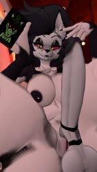 1futa 1girls 3d anthro balls balls_ring big_breasts black_fur black_hair breasts breasts_out cock_ring cryptiacurves female furry futanari hellhound helluva_boss holding_phone intersex looking_at_viewer loona_(cryptiacurves) loona_(helluva_boss) lord_x naked naked_female naked_futa nipple_piercing nipples nude nude_female nude_futa peace_sign penis red_sclera smile sonic.exe spiked_collar thick_thighs two_tone_body two_tone_fur vrchat vrchat_avatar vrchat_media vrchat_model white_body white_fur wolf wolf_girl yellow_eyes