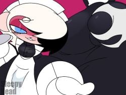 ass_grab ass_grope bulge_under_clothes maid_outfit male malicious_smile pat_chansamorn_(sleepy_headx3) sleepy_headx3_(artist) tagme twink