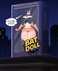 barbara_gordon batgirl batman_(series) big_breasts bimbo boob_window breasts dc dc_comics female female_only green_eyes hourglass_figure in_box jukuta red_hair revealing_clothes superheroine thick_thighs zstorys22