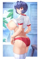 rei ayanami from neon genesis evangelion by mogudan