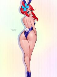 skyla (pokemon) from nintendo by jaxdrawz