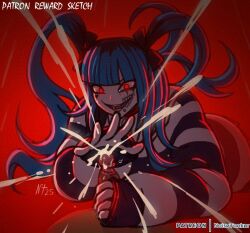 darumi amemiya from the hundred line -last defense academy- by noisetanker