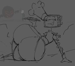 background character from die of death by pelosdealgodon