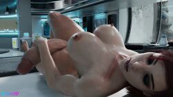 commander shepard from bioware by orion3d