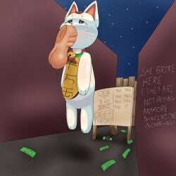 1:1 2026 absurd_res anthro balls blowjob_face collar dandadan deep_throat digital_media_(artwork) domestic_cat duo english_text erection felid feline felis fellatio female female_penetrated genitals hi_res human humanoid humanoid_genitalia humanoid_penis kittyartowo male male/female male_penetrating male_penetrating_female mammal money nude oral oral_penetration penetration penile penis sex text text_on_wall turbo_granny_(dandadan)