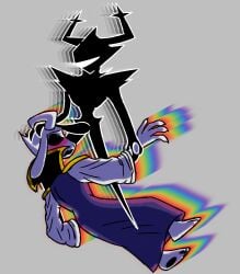 asriel dreemurr (god form) from deltarune