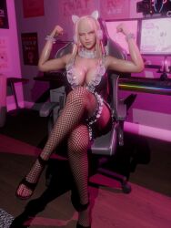 emilie de rochefort from tekken by q 3dx