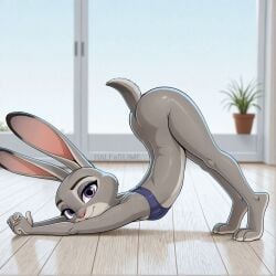 judy hopps from zootopia by halfaslime