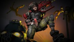 moze (borderlands) from borderlands by nohno