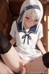 1boy 1girls ai_generated armpits ass beautiful beauty bed bedroom bedroom_eyes belly belly_buton blush breasts cum cum_in_pussy cum_inside cute enjoying female flat_belly girl girly human kaguya-sama_wa_kokurasetai_~tensai-tachi_no_renai_zunousen~ legs legs_apart long_hair love lying lying_on_back lying_on_bed maellepetite male male_pov medium_breasts missionary missionary_position naked nipples nude nude_female oil oiled oiled_body oiled_skin open_legs open_mouth penis penis_in_pussy petite petite_body petite_female pillow pose pov pussy school_uniform schoolgirl sex shiny_skin shirogane_kei skinny slim slim_waist small_breasts smaller_female spread_legs uncensored vagina vaginal_penetration vaginal_sex young younger_female