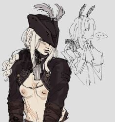 lady maria of the astral clocktower from bloodborne