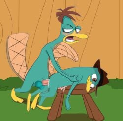 dr heinz doofenshmirtz from phineas and ferb by x-private