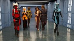 aayla secura from star wars by defaultusername
