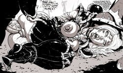 1girls adepta_sororitas ahe_gao ahegao anal anal_penetration armor arms_behind_back big_areola big_breasts big_nipples big_penis black_and_white bondage broken_rape_victim chained chaos_(warhammer) close-up dialogue english_text excessive_pussy_juice eyes_rolling_back female female_focus foot_on_head fucked_silly heels high_heels hips imperium_of_man ironcoin male mind_break mindbreak monochrome narrowed_eyes nipples perky_breasts plump_labia puffy_areola pussy pussy_juice rape restrained rolling_eyes sister_of_battle stepped_on text thick_penis thighs tight_fit veiny_penis warhammer_(franchise) warhammer_40k white_hair