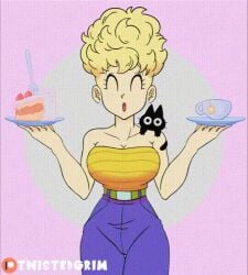 1female 1girls animated animated dragon_ball female milf panchy solo_female tagme twistedgrim twitter_link