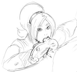 ash crimson from king of fighters by axred7