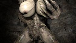 16:9 1girls 2019 3d 5_fingers anthro anthrofied bethesda_softworks big_hands breasts brown_skin claws cloaca close-up deathclaw fallout female female_deathclaw female_only hi_res horn huge_breasts lizard masturbation night nude outdoors pussy reptile scales scalie solo source_filmmaker source_request standing vaginal_masturbation vaginal_penetration video_games whythefucknot_(artist)