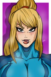 samus aran from metroid by damian hodge